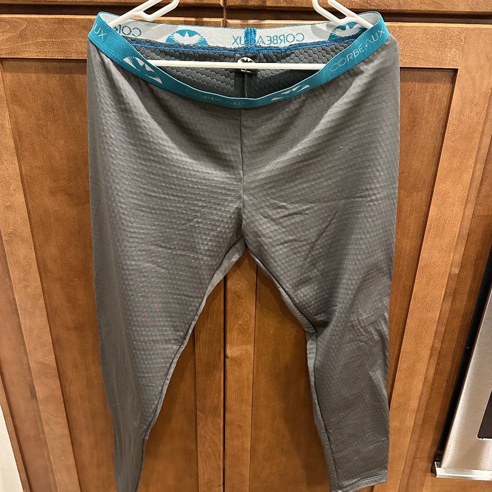 Corbeaux Women's Denali Grid Fleece Pant - Ash, Large